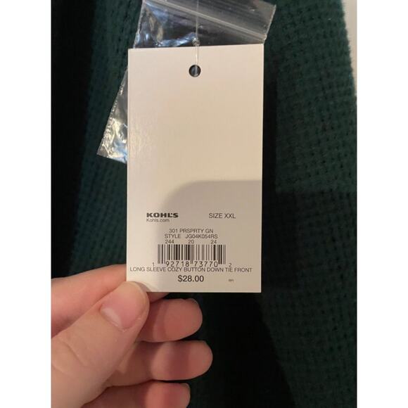 NWT SO Juniors Cozy Top - Picture 9 of 10